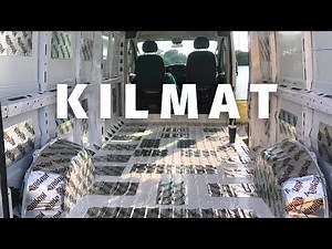 How To Kilmat your van (BEST SOUND DEADENING)