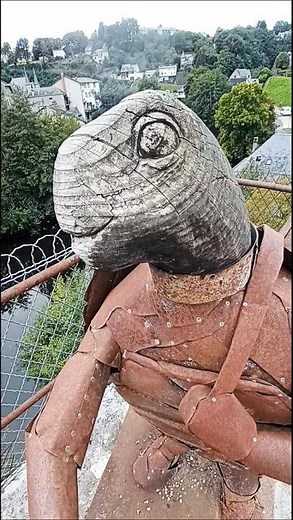 Turtle on a Bridge, Uzerche, France