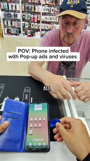Easiest Way to Clean Up VIRUS INFECTED Phone #phonerepair