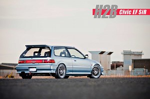 1989 JDM Honda Civic SiR Powered by H23 VTEC with B-series Transmission