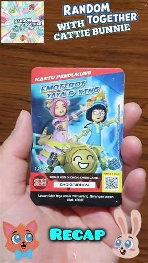 Recap Boboiboy versi Warung (Mart Version) | Random Together with Cattie Bunnie