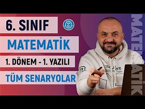 6TH GRADE MATHEMATICS ALL SCENARIOS 1ST TERM 1ST WRITTEN