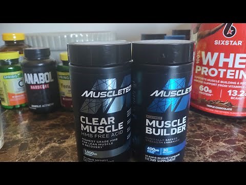 muscle tech - clear muscle and muscle builder
