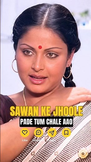 Sawan Ke Jhoole Pade ⛈️ | सावन के झूले पड़े 💞 | Jurmana | Lata Mangeshkar