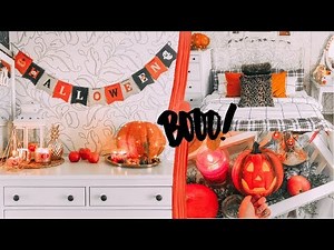 AUTUMN room DECOR / / Decorate a room for HALLOWEEN / / DIY FALL DECOR ROOM