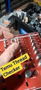 Aluminum Thread Checker