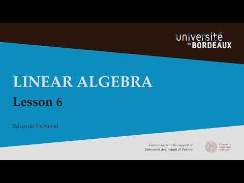 Linear Algebra - Lesson 06
