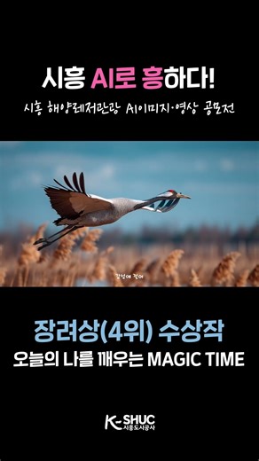 시흥 해양레저관광 AI 공모전 ✨ 장려상(4위) 수상작 📍오늘의 나를 깨우는 MAGIC TIME
