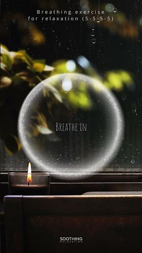 Relaxing Music & Breathing Technique for Stress Relief (5-5-5-5)
