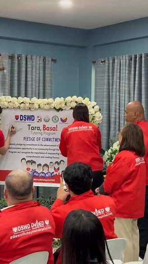 TARA, BASA Program . Pledge of commitment. | Diven Fos Dimaala