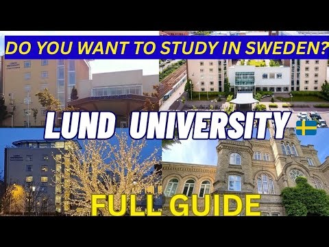 “Lund University Tour 🇸🇪 | Sweden Study Guide + Application Process Explained (Hindi)”