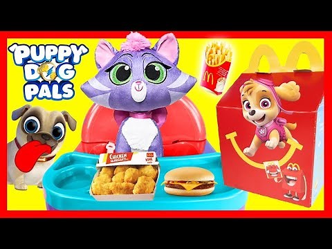 McDonalds Happy Meal Toys Playset for Puppy Dog Pals and Paw Patrol