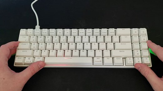 Royal Kludge RK71 Review (White)