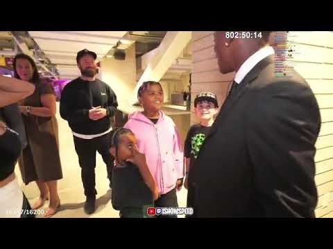 IShowSpeed Meets KIM KARDASHIAN