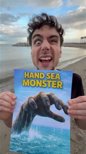 HAND SEA MONSTER 😱🌊