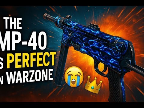 The MP-40 Is PERFECT In Warzone 😭👑