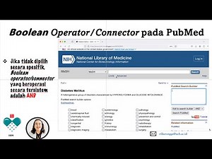 What are MeSH and Boolean Connectors in PubMed? #MedicalSubjectHeadings #NCBI #NLM