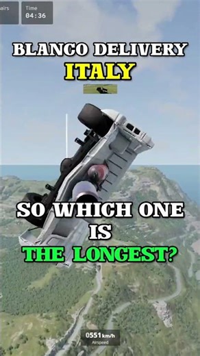 Speedrunners Perform Huge Jumps in BeamNG #gaming #beamngdrive #beamngexperiments