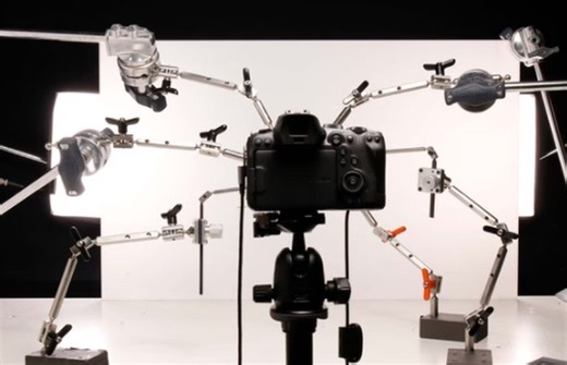 Versatile Kinetic Arm mounting system can hold almost anything