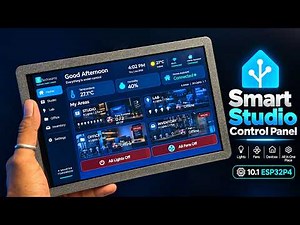 I Built a Giant Home Assistant Touch Panel with ESP32-P4