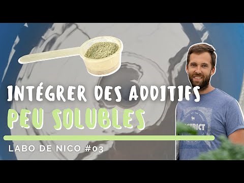 Solubiliser les matières dans l'eau grâce au VORTEX - Le labo de Nico #03