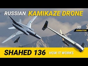 Kamikaze Drone upgrade from Shahed 136 | How it works #geran2 #drones #kamikazedrone