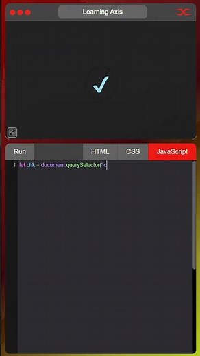 Checkbox | HTML CSS & JavaScript