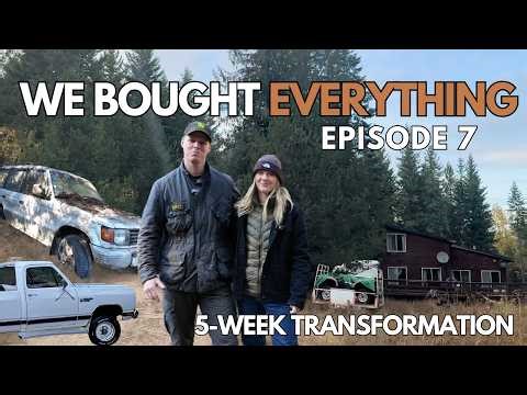 5-Week Transformation?! We Bought a 1980's House with EVERYTHING Included
