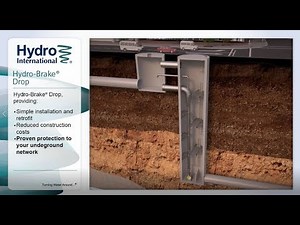 Hydro-Brake® Drop conveyance and flow control system