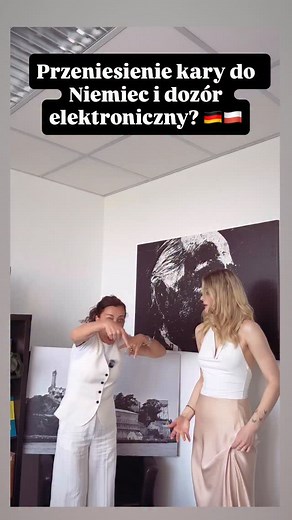 Przeniesienie kary pozbawienia wolności z Polski do Niemiec. Czy jest możliwy dozór elektroniczny? Niestety nie, nie ma takiej formy odbywania kary pozbawienia wolności w Niemczech. Jest tylko możliwość zawieszenia tej kary po odbyciu co najmniej połowy kary. #przeniesieniekarydoniemiec #polacyzagranica #adwokatwniemczech | Adwokat w Niemczech - Rechtsanwältin Dr. Kamila Matthies