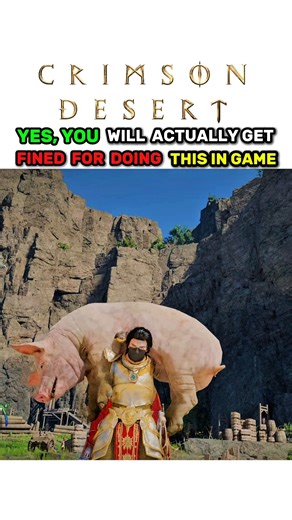 CRIMSON DESERT - YES YOU WILL ACTUALLY GET GINED FOR DOING THIS IN THE GAME 🔥