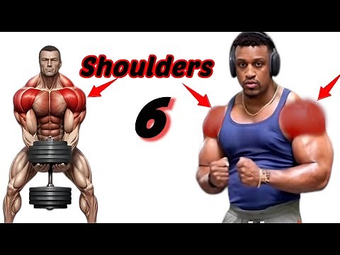 "Build 3D Shoulders in 6 Brutal Exercises | Ultimate Side & Front Delt Workout!" #shoulderworkout