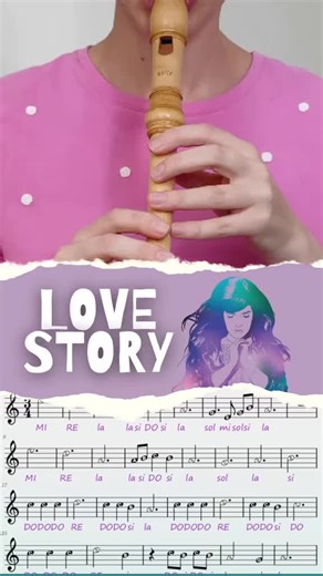 Cómo tocar Love Story de Indila en flauta dulce
