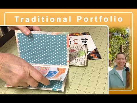 Traditional Hardbound Portfolio Folder