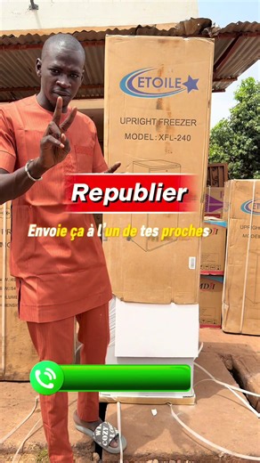 #pourtoi #viral #malitiktok🇲🇱 Congelateur ultra rapide pour la glace 🧊 8 étages avec 1 an et 6 mois de garantie