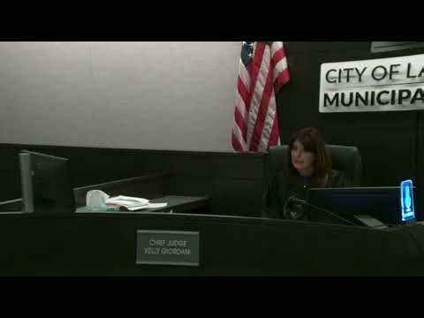 Kim Blandino before Judge Giordani LV Muni Court Feb 18, 2026