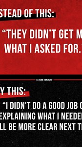 Reframe the situation and your role in it, instead of blaming others and circumstances. Your excuses and lack of responsibility won’t cut it when you are taking #ExtremeOwnership. | Echelon Front