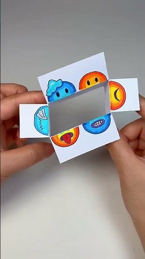Diy Cute emojis 🦐❤️💜 #art #diy #crafts #papercraft #thingstodo #cute #cutecraft