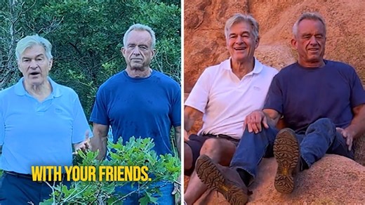 RFK Jr. and Dr. Oz Go on Hike as Publicity Stunt