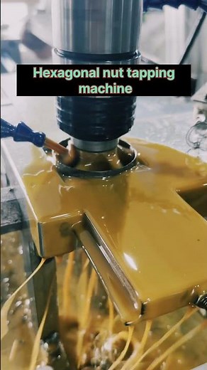 Automatic Hexagonal nut tapping machine