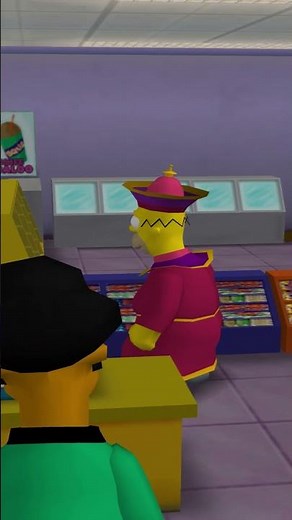 Kwik-E-Mart Scenes in The Simpsons: Hit & Run