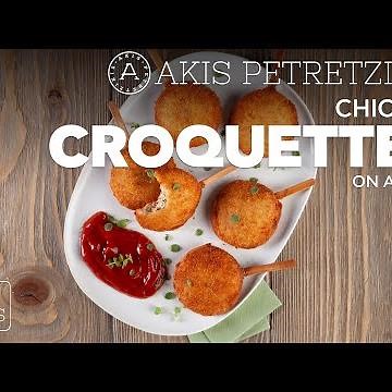Chicken Croquettes On A Stick | Akis Petretzikis