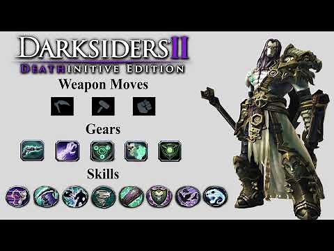 【Darksiders II】Death's Moveset | All Weapons, Reaper Form, Gears & Skills Showcase