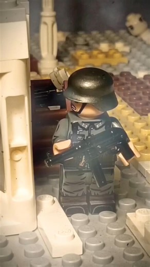 Lego WW2 WEHRMACHT SOLDIER #battle #ww2 #military #lego #battlefield #wehrmacht #germany