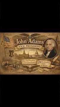 John Adams Tribute First Vice President