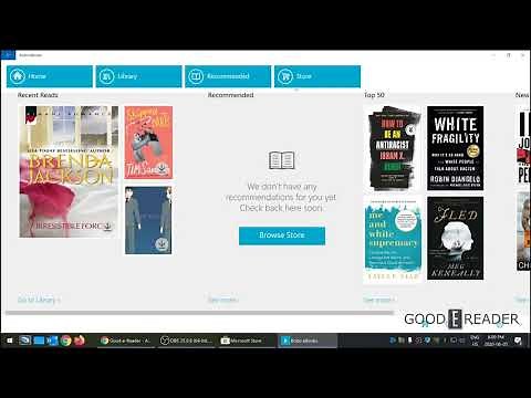 Kobo ebooks App for Windows 10 Review