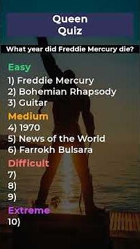 👑 Can You Name These Queen Songs in 60 Seconds? 🎸 Ultimate Rock Quiz Challenge!