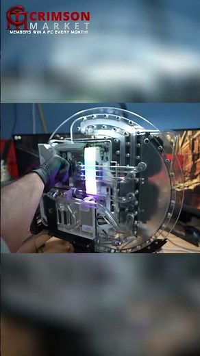 RGB PC Build: Circular Case, Epic Lighting, Easy Install!