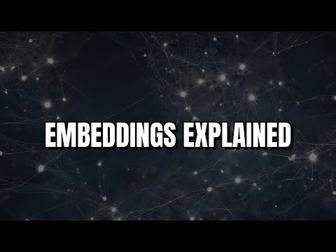 What are Embeddings? Explained Line by Line | RAG for ML #01
