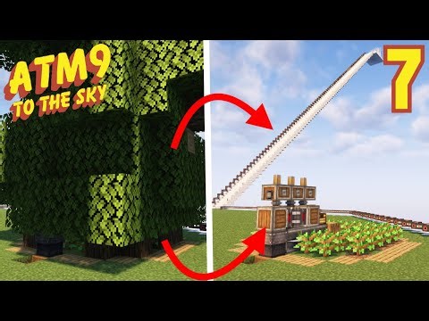 Automatic Tree Farm - Ep7 - ATM9 To The Sky (Minecraft)